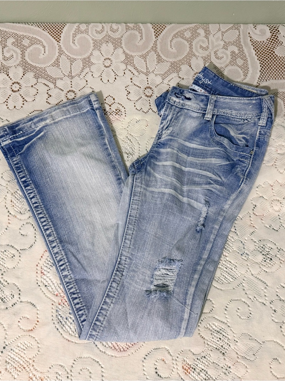 Women’s Light Blue Amethyst Jeans
